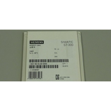 6ES7953-8LG20-0AA0 Micro Memory Card 128KB - SIEMENS